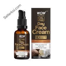 Wow Skin Science Day Face Cream - SPF 20 - with Rosehip Oil & Shea Butter (50ml)